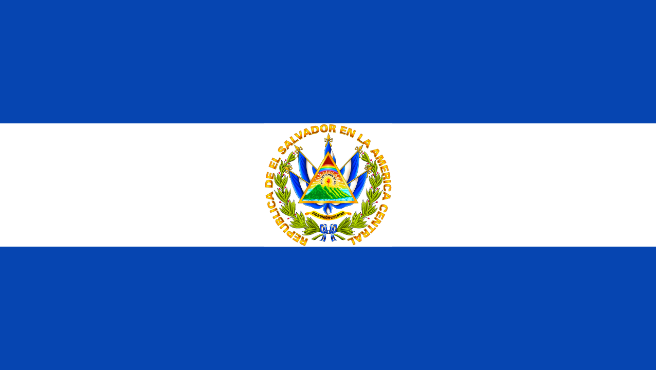Bandera de El Salvador